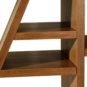 Amber Woodgrain Wooden Room Divider