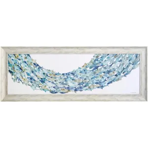 Current Events Framed Textured Print