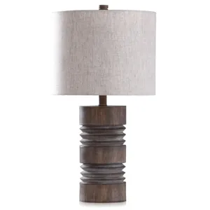 Roanoke Round Moulded Table Lamp