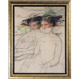 Masked Masters at the Opera Textured Framed Print
