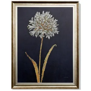 Shimmering Summer II Textured Framed Print