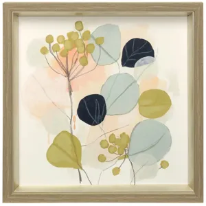 Floral Mazurka I Framed Print Under Glass