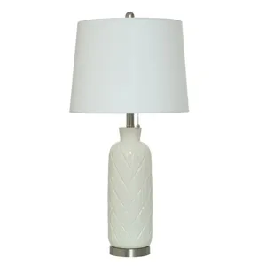 Ivory Ceramic Table Lamp