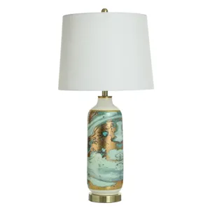 Venus Gold Ceramic Table Lamp