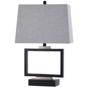Metton Silver Table Lamp