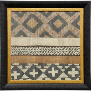 Warp & Weft II Textured Framed Print