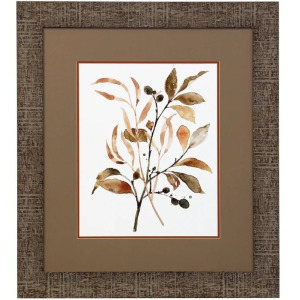 Preserved Autumn Leaves I Framed Print