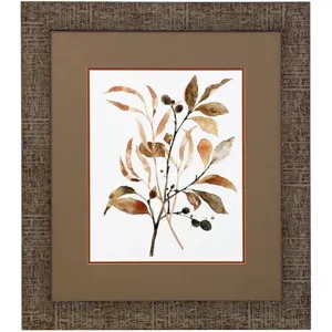 Preserved Autumn Leaves I Framed Print