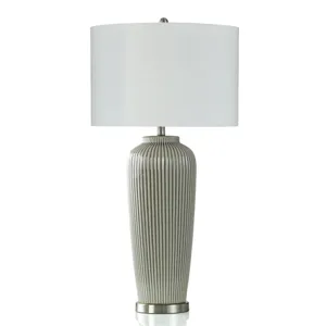 Metal & Ceramic Table Lamp