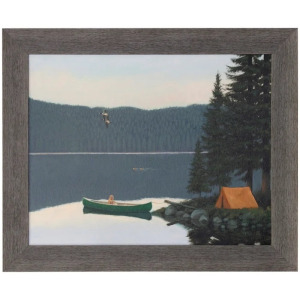 Happy Place IV Textured Framed Print