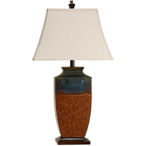 Reactive Glaze Ceramic Table Lamp