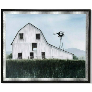 Bygone Barn I Textured Framed Print