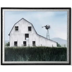 Bygone Barn I Textured Framed Print