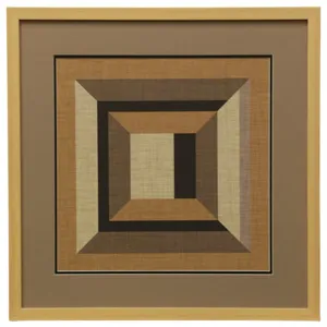 Geometric V Graphic Wall Art