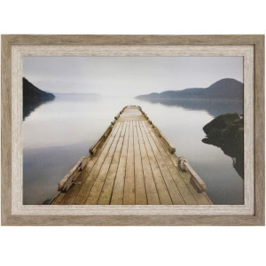 Off Orcas Island Textured Framed Print