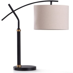 Dudley Lamp - Black and Gold