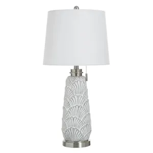 Antique White Table Lamp