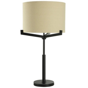 Brushed Black Industrial Table Lamp