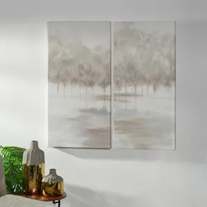 Faded Forest Canvas Asrtmnt