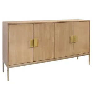 Mid Modern Natural Console