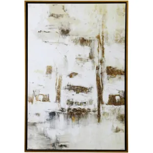 Golden Highlight II Framed Canvas