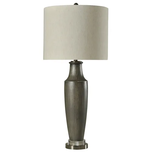Lereto Transitional Resin & Steel Table Lamp
