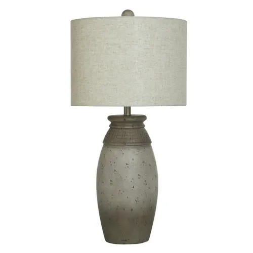 Bronzecotta Cast Resin Table Lamp