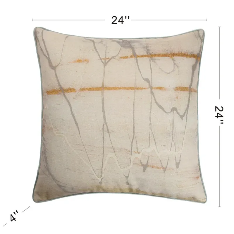 Greer 24X24 Linen Pillow
