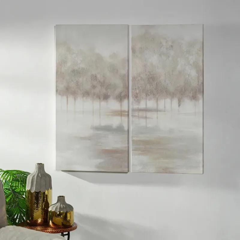 Faded Forest Canvas Asrtmnt