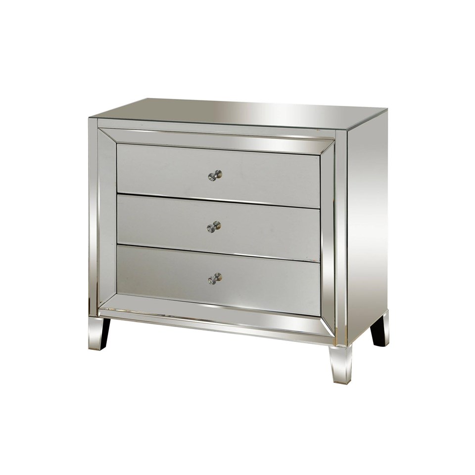 3 drawer mirrored chest SF2072 by Style Craft at Missouri Furniture