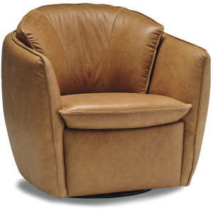 Sola Swivel Chair - Saddlebag Coin