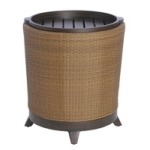 Detron End Table with Removable Tray
