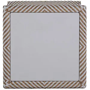 Bari N-Dura Resin Wicker Outdoor Round Square End Table