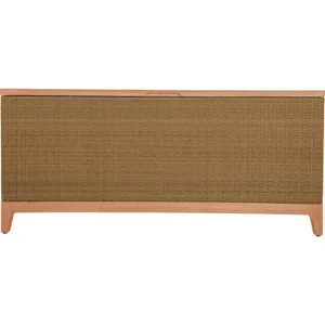 Chesapeake N-Dura Resin Wicker Outdoor Console 4 Shelves
