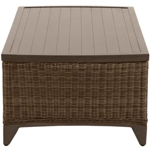 Astoria Wicker Rectangle Outdoor Coffee Table