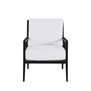 Bermuda Aluminum and Cane Lounge