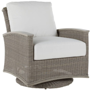 Astoria Woven Swivel Glider - Oyster Woven