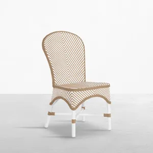 Savoy N-Dura Resin Wicker Outdoor Side Chair