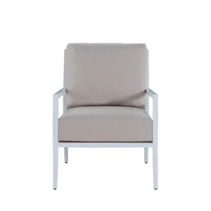 Bermuda Aluminum and Cane Lounge