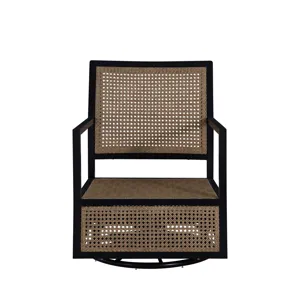 Bermuda Aluminum and Cane Glider Lounge