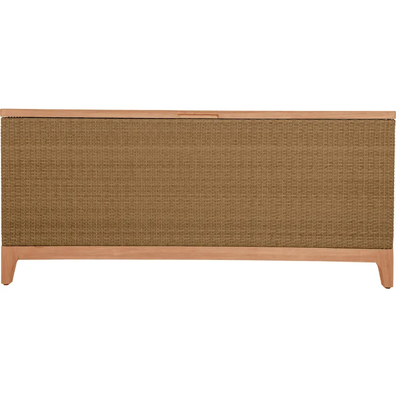 Chesapeake N-Dura Resin Wicker Outdoor Console 4 Shelves