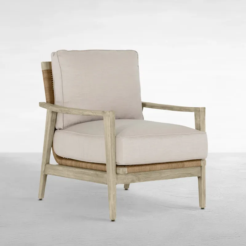 Pointe N-Dura Resin Wicker Outdoor Lounge Chair