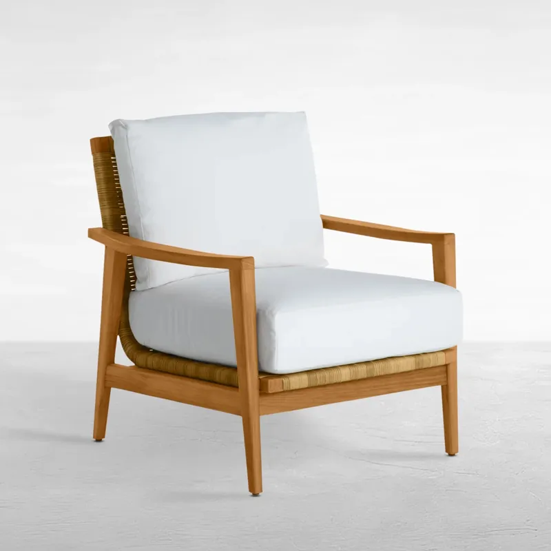 Pointe N-Dura Resin Wicker Outdoor Lounge Chair