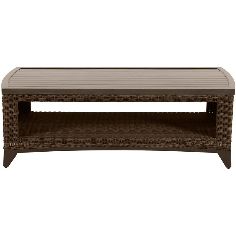 Astoria Wicker Rectangle Outdoor Coffee Table