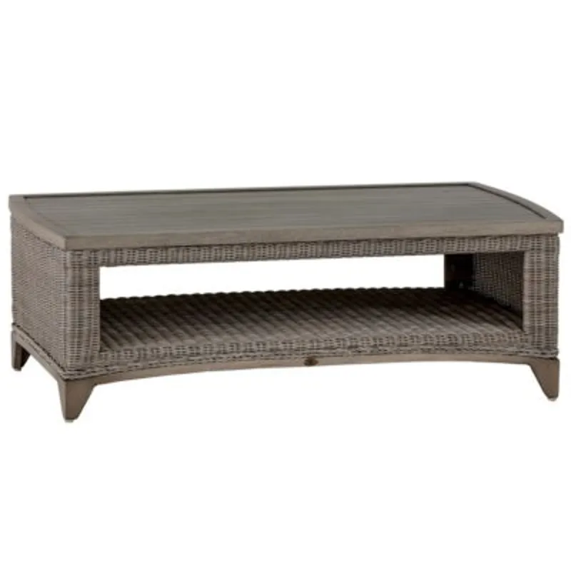 Astoria Wicker Rectangle Outdoor Coffee Table