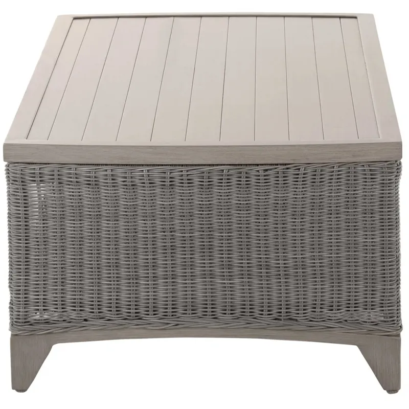 Astoria Wicker Rectangle Outdoor Coffee Table