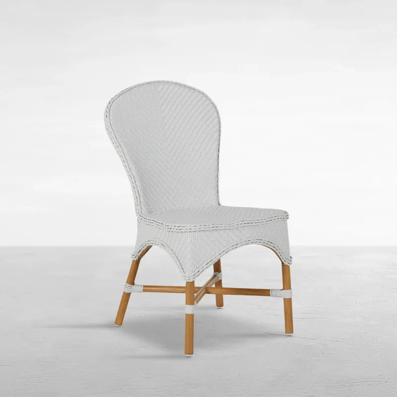 Savoy N-Dura Resin Wicker Outdoor Side Chair