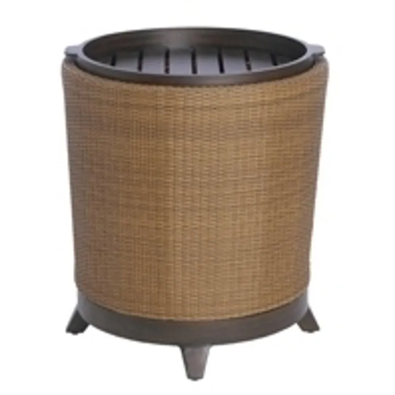 Detron End Table with Removable Tray