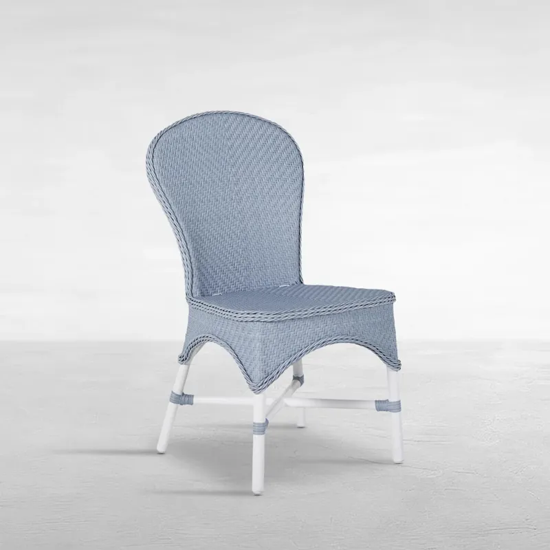 Savoy N-Dura Resin Wicker Outdoor Side Chair