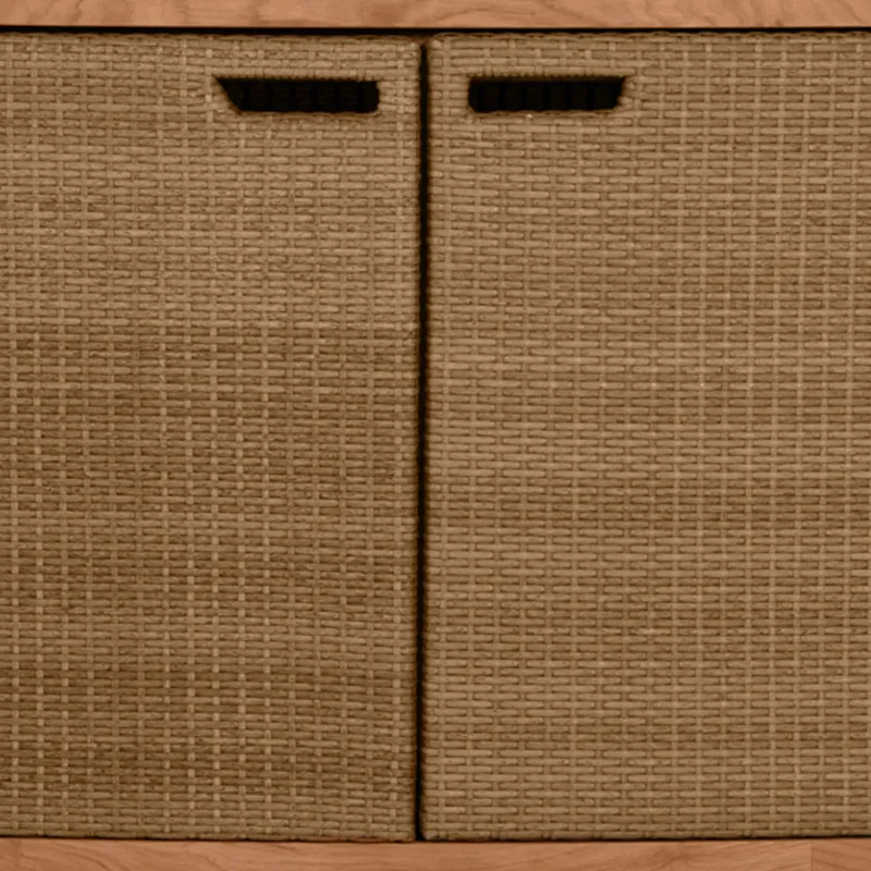 Chesapeake N-Dura Resin Wicker Outdoor Console 4 Shelves